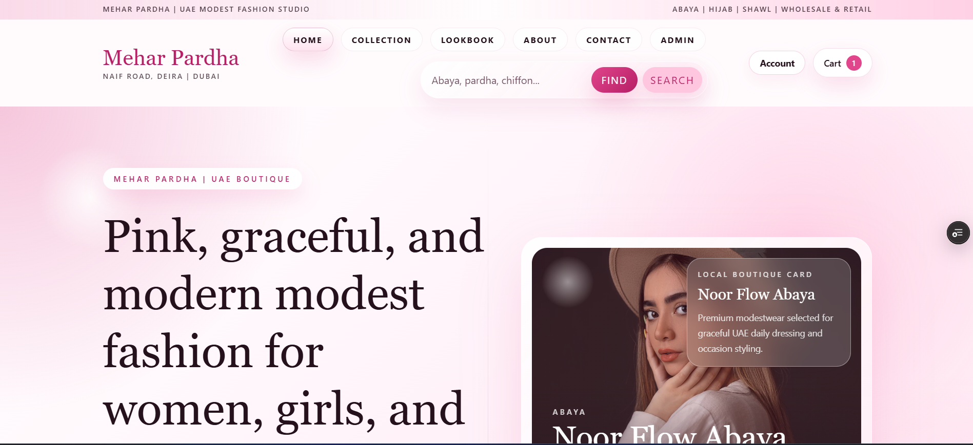 Mehara Pardha Ecommerce -(UAE)