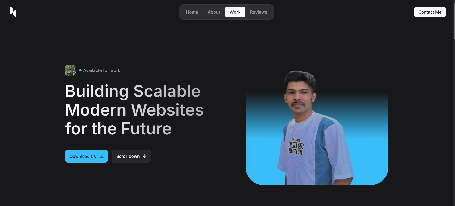 React vite portfolio 