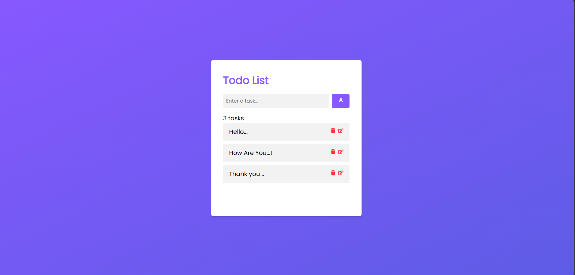 ToDo personal app